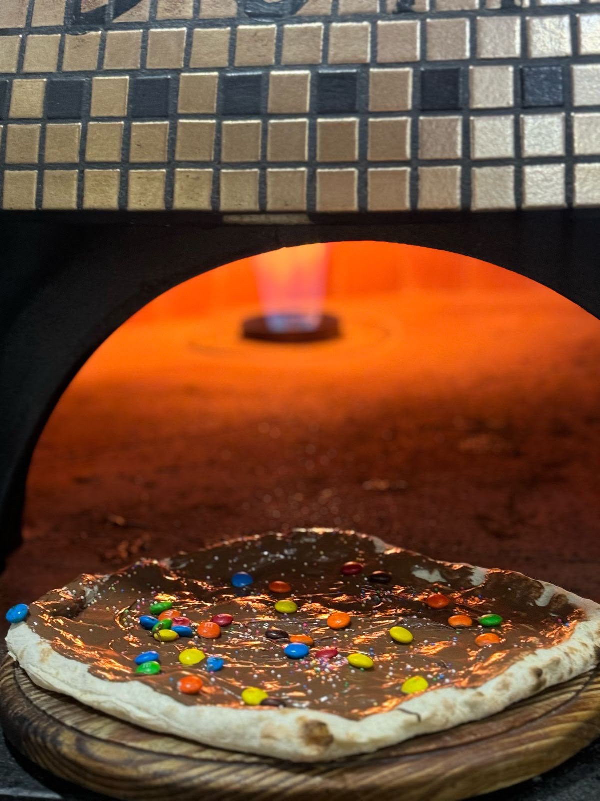 Pizza de Nutella